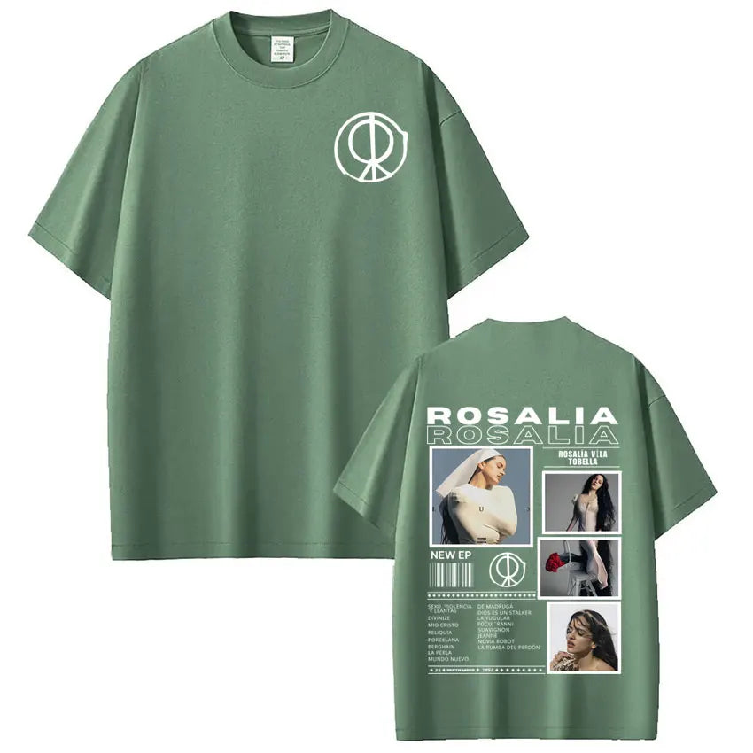 Rosalía LUX Album Tour 2025 T-Shirt – Green