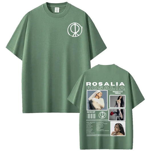 Rosalía LUX Album Tour 2025 T-Shirt – Green