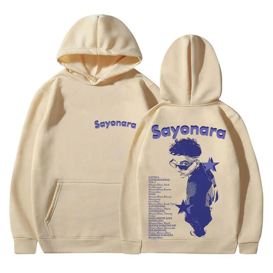 Alvaro Diaz Sayonara Tour Hoodie – Beige