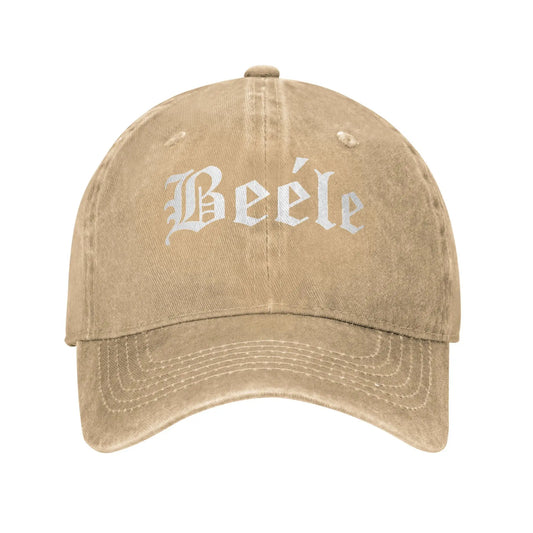 Beéle Rapper Cap – Beige Vintage
