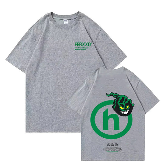 Feid “Ferxxo Past, Present & Future” T-Shirt – Gray