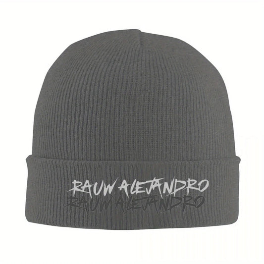 Rauw Alejandro Knit Beanie (Dark Grey)