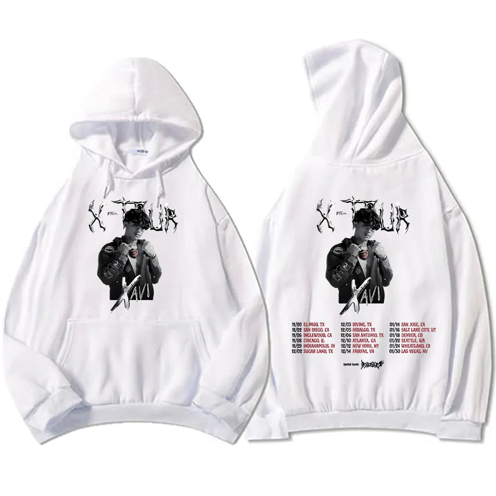 Xavi X-Tour Hoodie – White