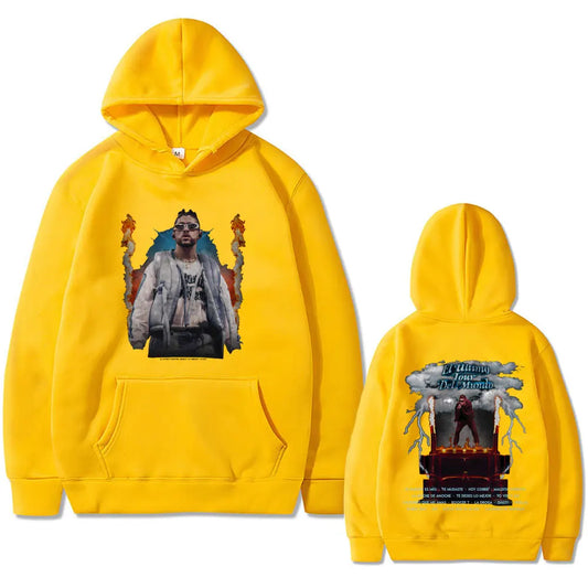 Bad Bunny El Último Tour Del Mundo Hoodie – Yellow