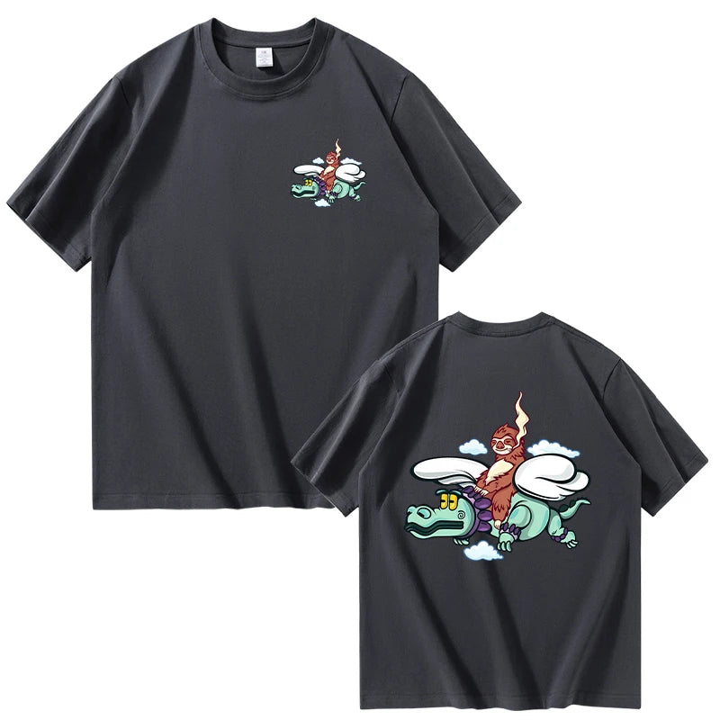 Natanael Cano “Flying High” T-Shirt – Navy Blue