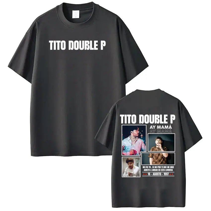 Tito Double P “Ay Mamá! Tour 2025” T-Shirt – Pink