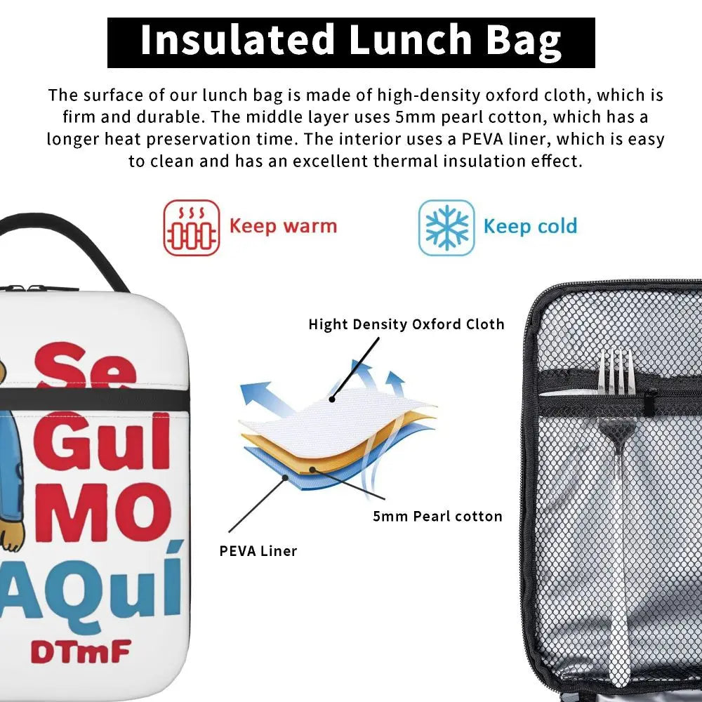 Lunch Bag DTMF – Bad Bunny “SeGuíMO AQuí"