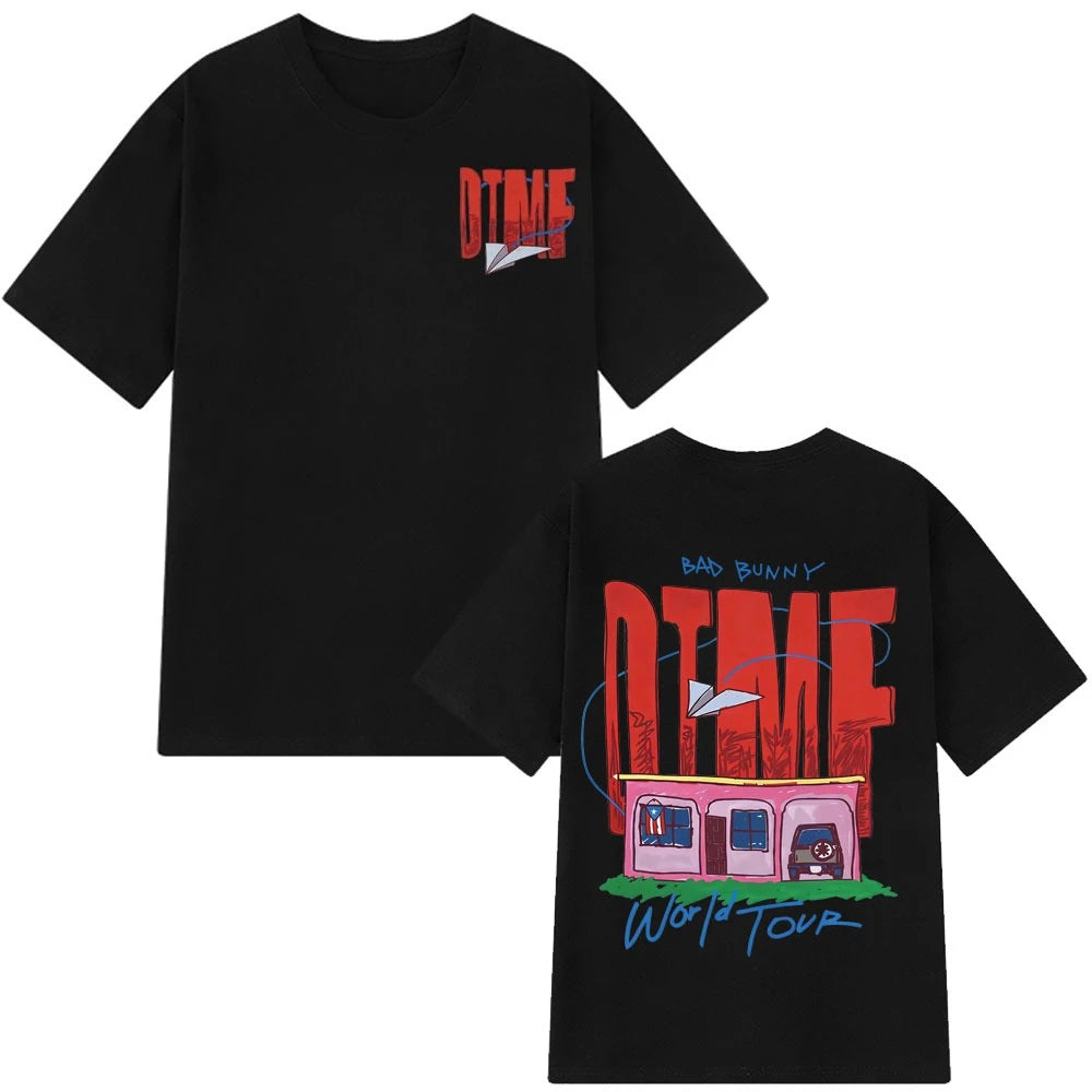 Bad Bunny DTMF World Tour 2026 T-Shirt (Black)