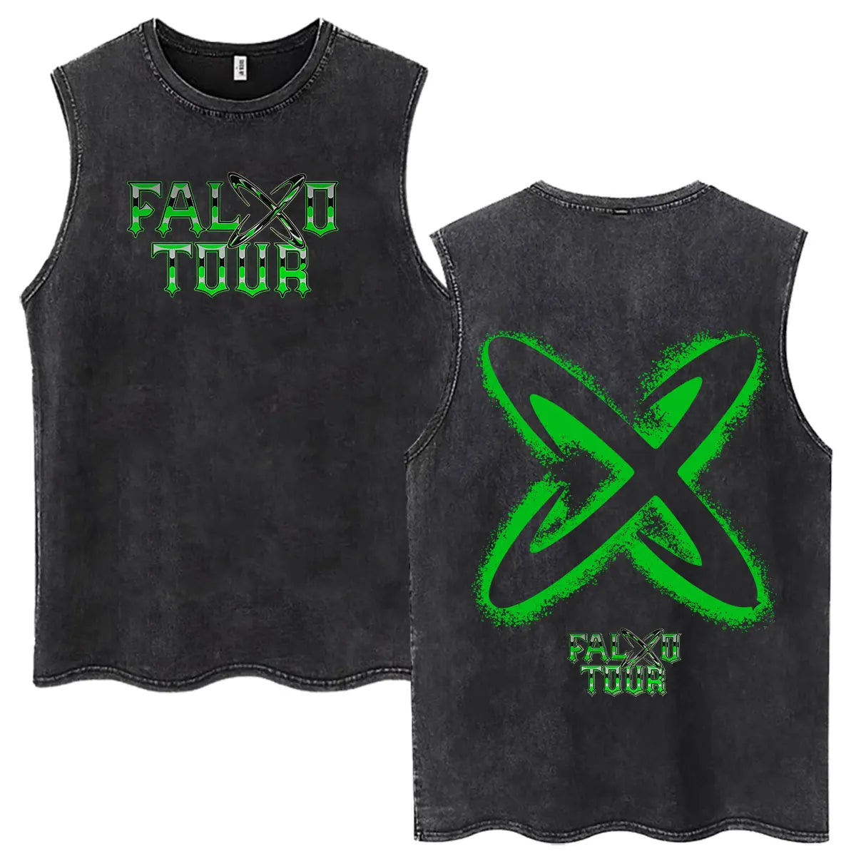Feid EL GREEN PRINT: La Saga FEID VS FERXXO Tour 2026 Tank Top