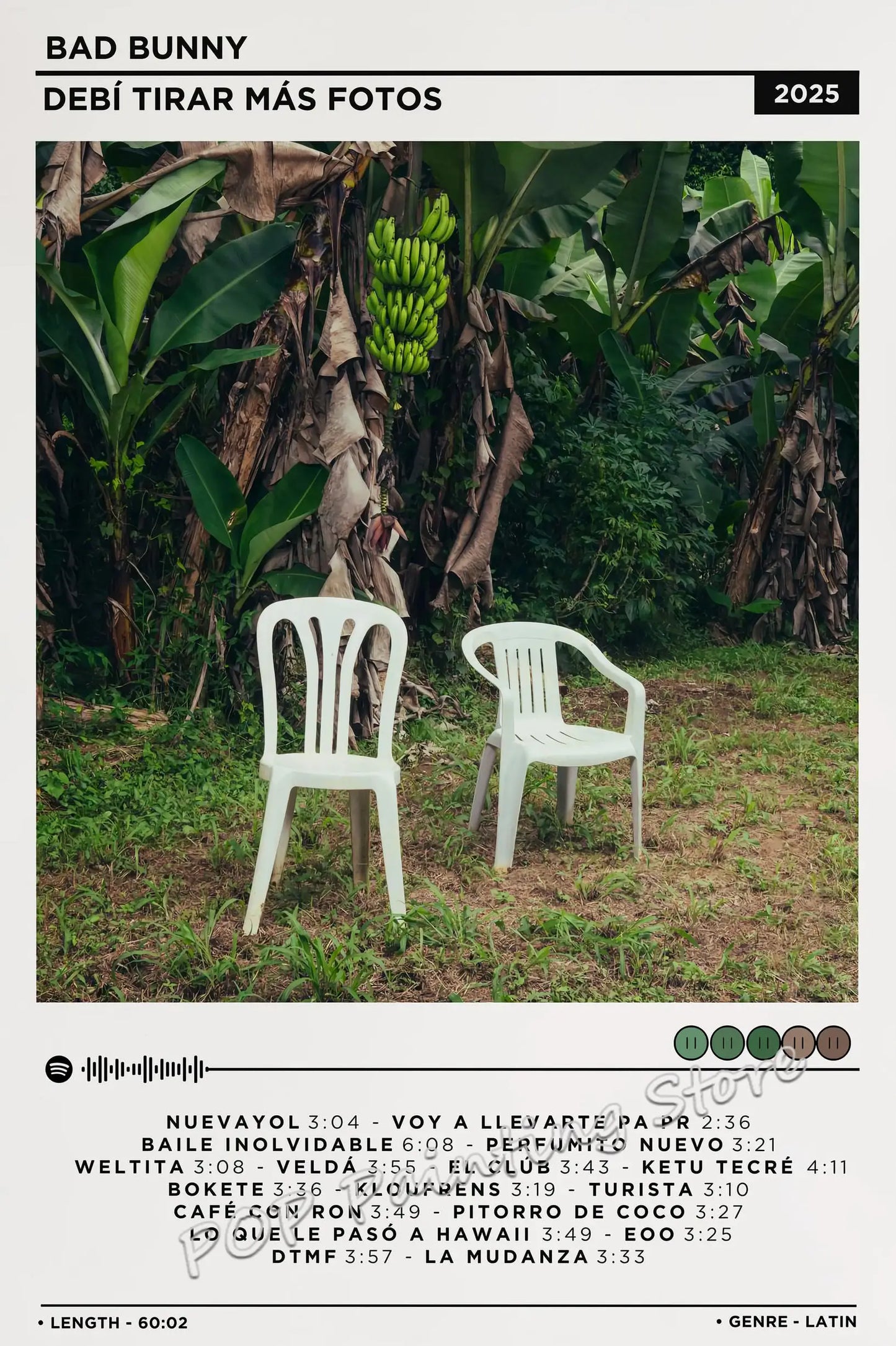Bad Bunny Poster – Debí Tirar Más Fotos (2025 Edition)