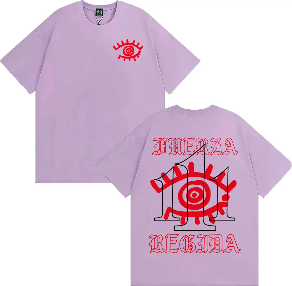 Fuerza Regida 111XPANTIA Album T-Shirt – Purple