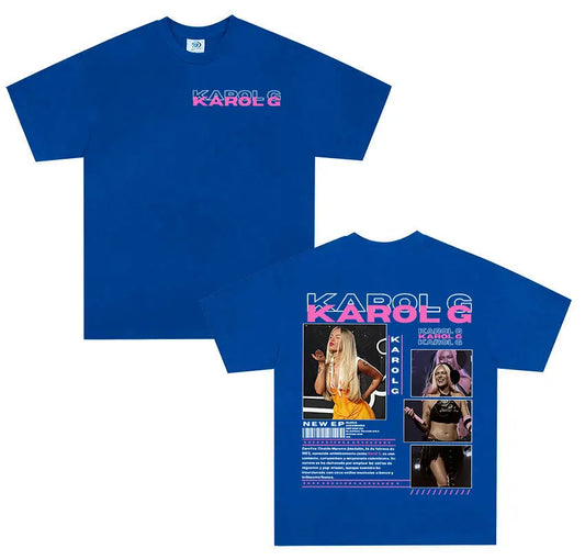 Karol G T-Shirt – Tour 2025 Blue