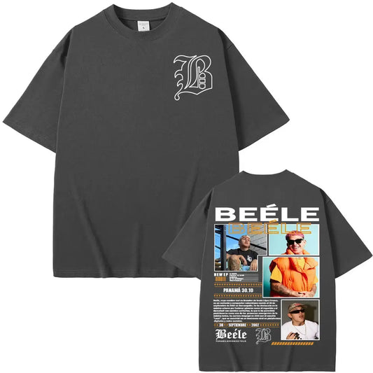 Beéle Panama Borondo Tour Album T-Shirt – Dark Grey
