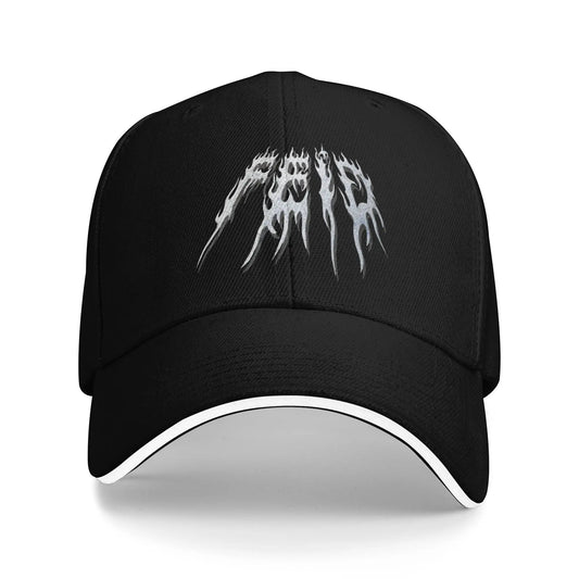 Feid “Ferxxo Flame Logo” Cap – Black