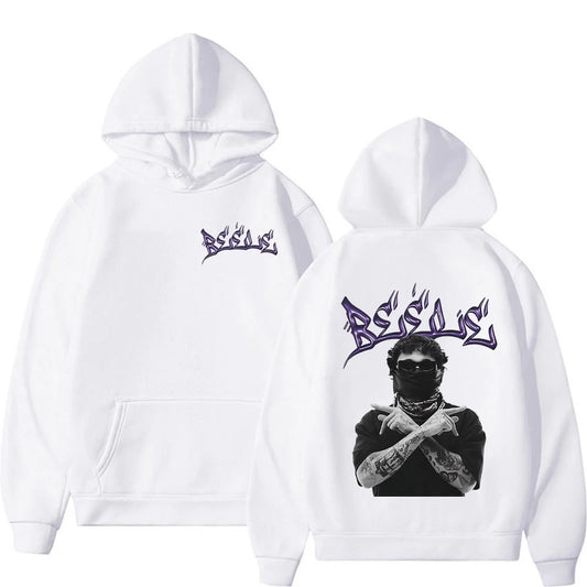 Beéle “Rebel Style” Hoodie – White