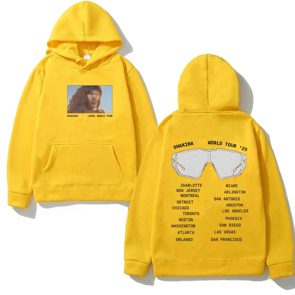 Shakira LMYNL World Tour Hoodie – Yellow