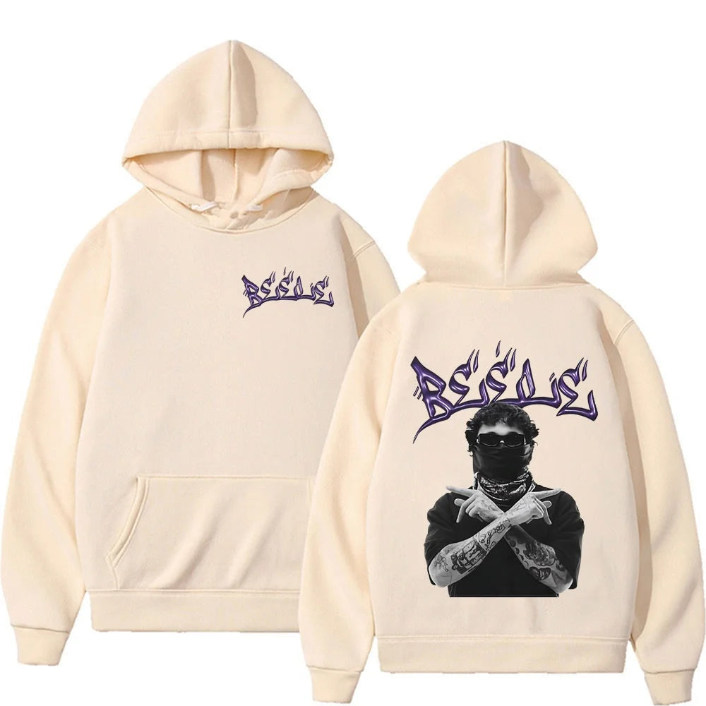 Beéle “Rebel Style” Hoodie – White