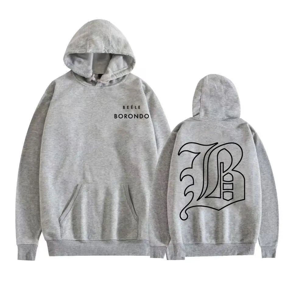 Beéle Borondo Logo Hoodie – Blue