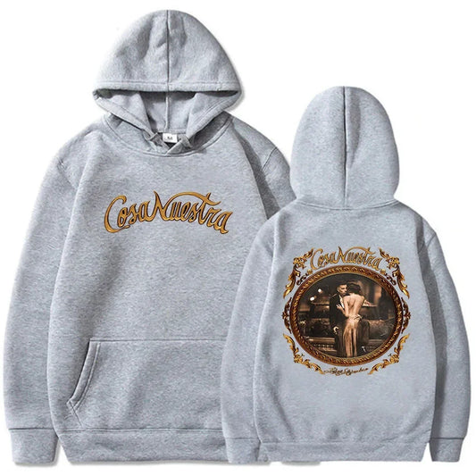 Rauw Alejandro Hoodie – Cosa Nuestra Gray