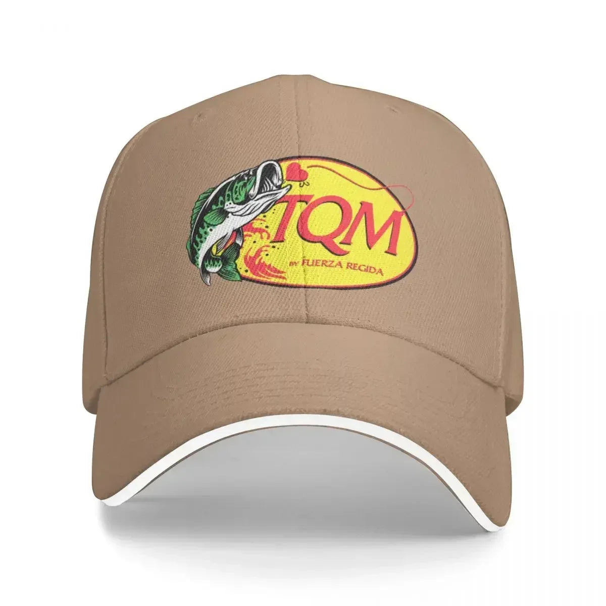 Fuerza Regida “TQM (Te Quiero Mucho)” Baseball Cap (Beige)