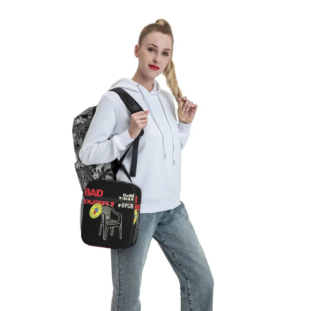 Bad Bunny Lunch Bag – DTMF “Plastic Chair"