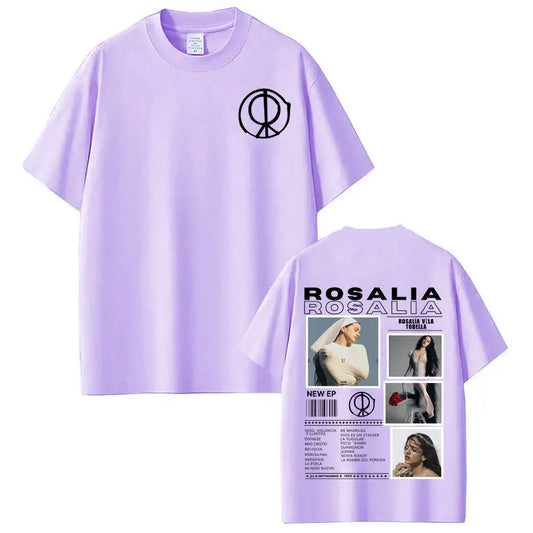 Rosalía LUX Album Tour 2025 T-Shirt – Light Purple