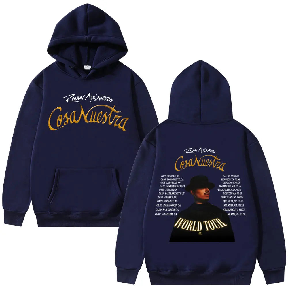 Rauw Alejandro Cosa Nuestra World Tour Hoodie - Beige
