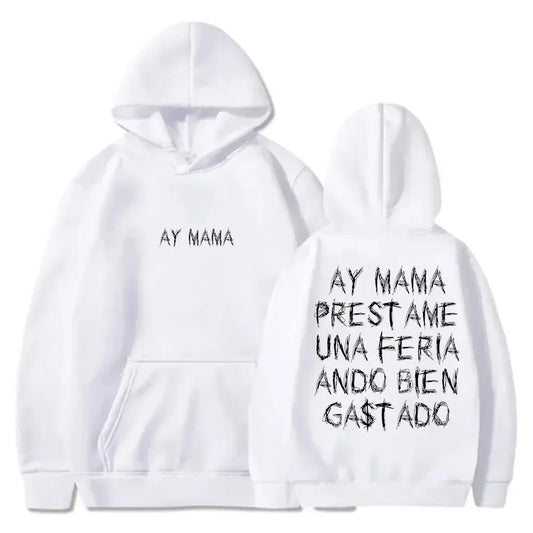 Tito Double P “Ay Mama” White Hoodie