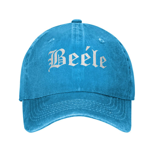 Beéle Rapper Cap – Sky Blue Vintage