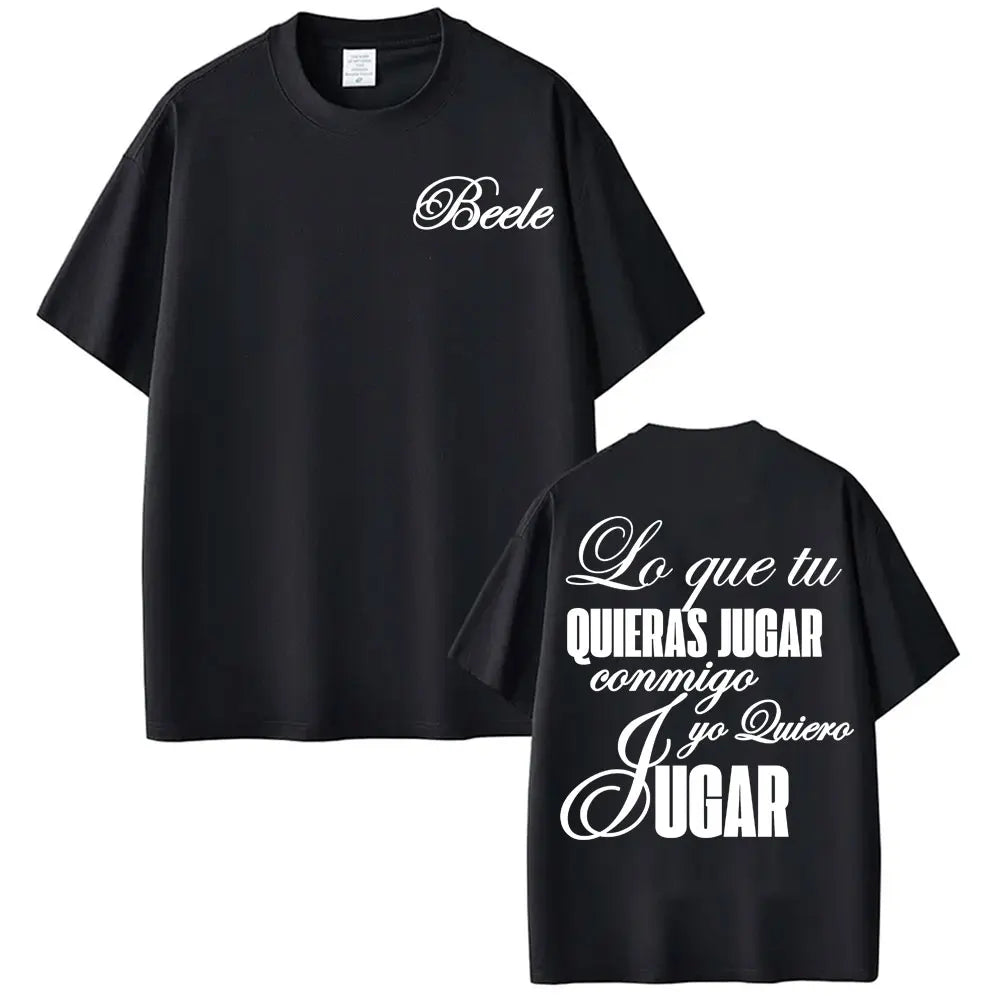 Beéle “Lo Que Tú Quieras Jugar” T-Shirt – Pink