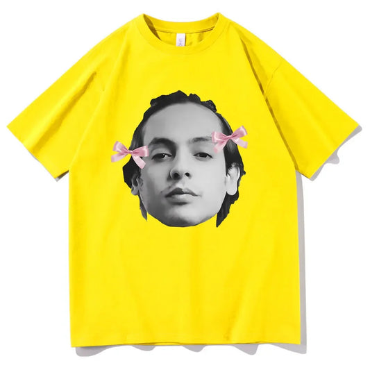 Natanael Cano “Pink Bows” T-Shirt – Yellow