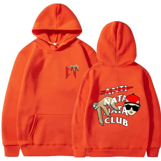 Natanael Cano Nata Club Hoodie - Orange