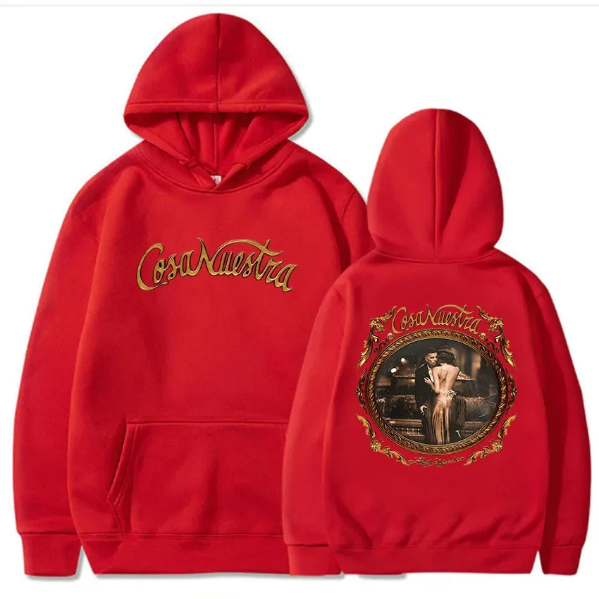 Rauw Alejandro Hoodie – Cosa Nuestra Red