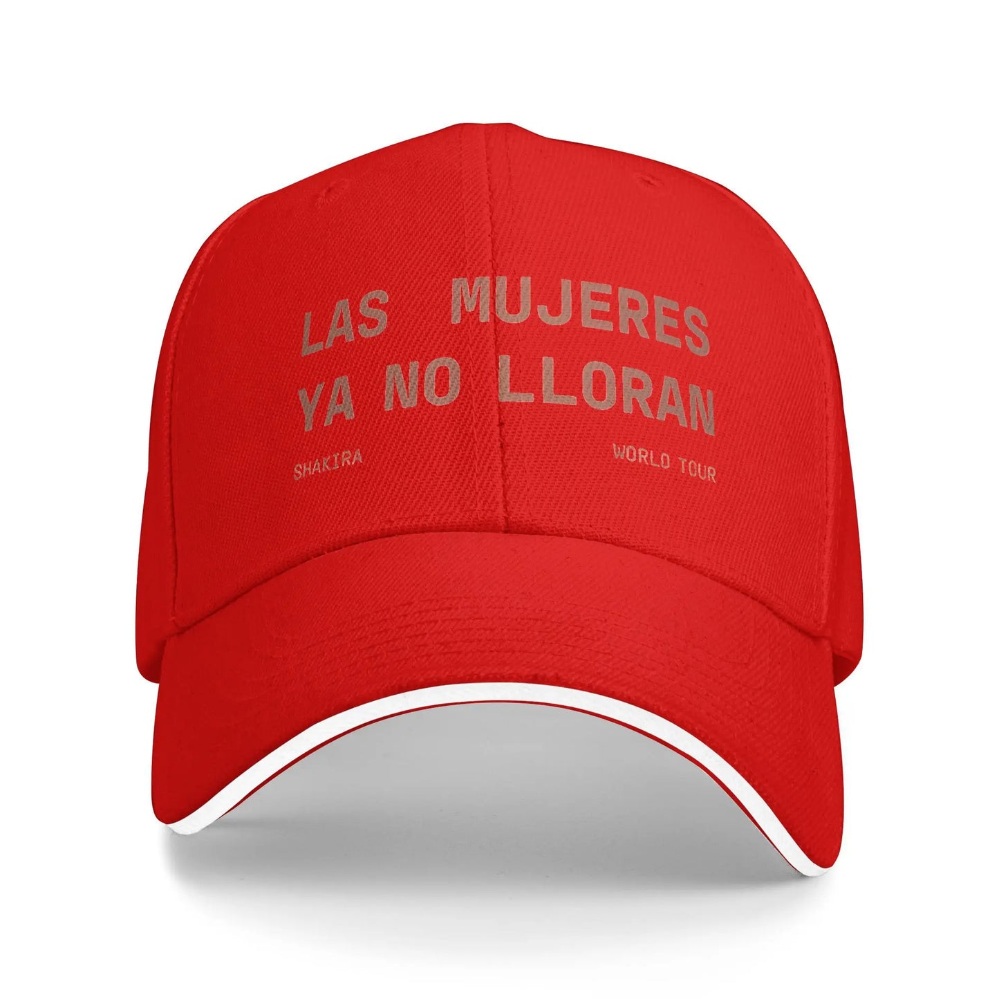 Shakira Las Mujeres Ya No Lloran World Tour Baseball Cap (Red)