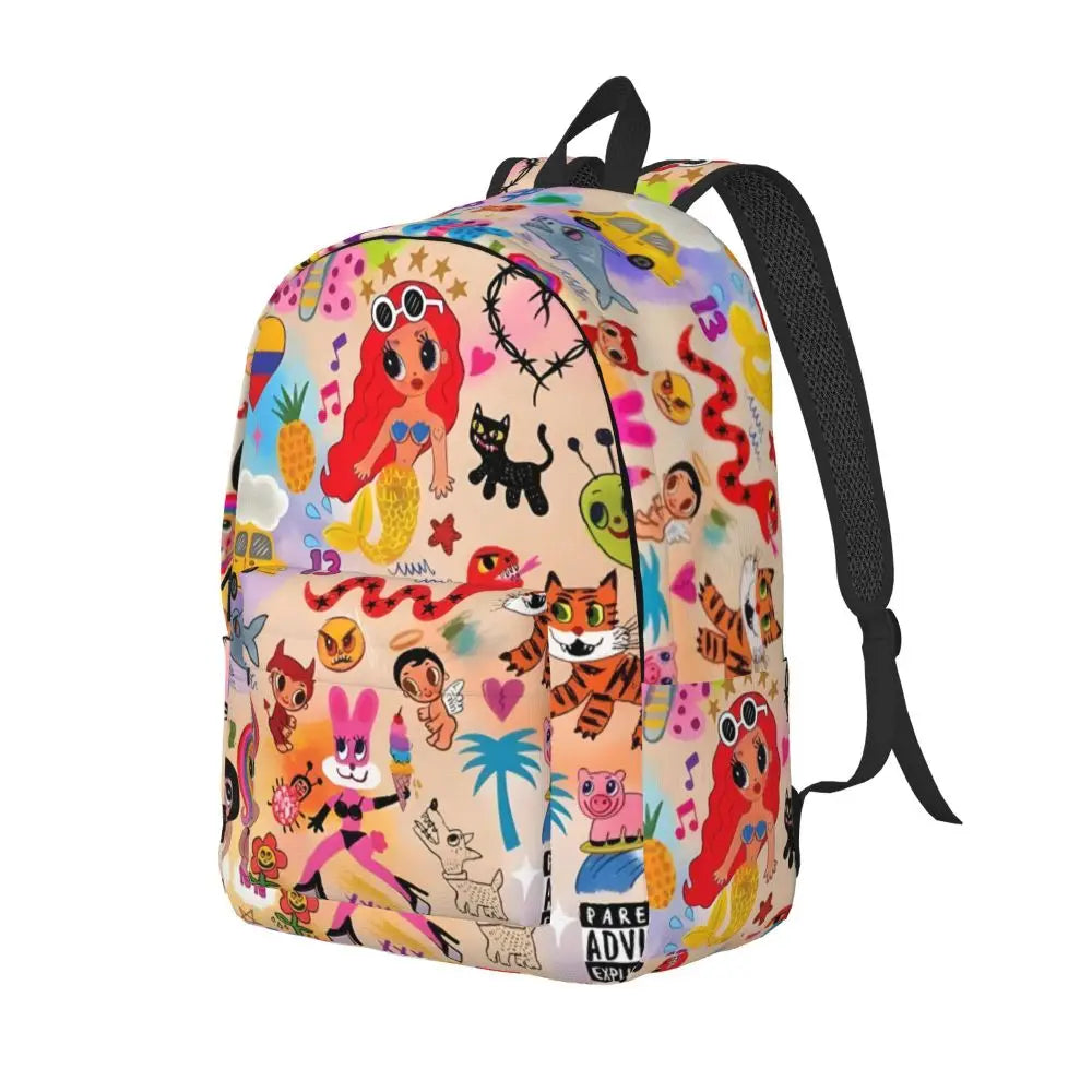 Karol G Mermaid Backpack – Manana Sera Bonito Beige