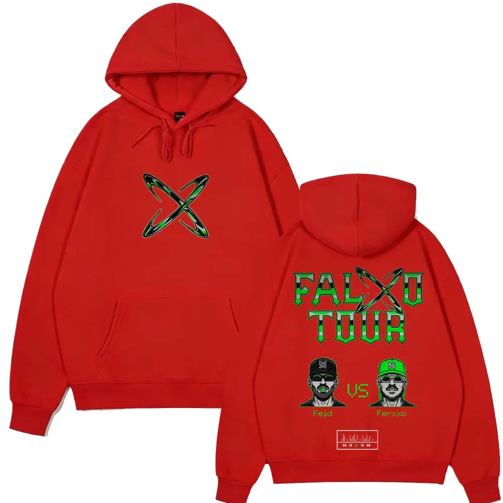 Feid EL GREEN PRINT: La Saga PALXO TOUR Hoodie
