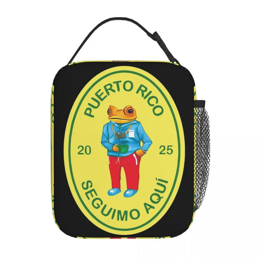 Bad Bunny Lunch Bag – DTMF “Puerto Rico Seal"