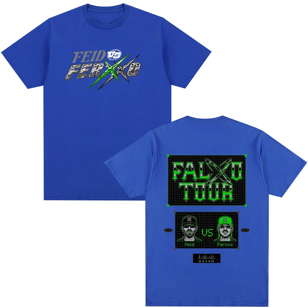 Feid EL GREEN PRINT: La Saga PALXO TOUR FEID VS FERXXO T-Shirt