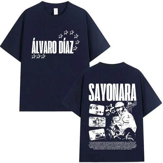 Alvaro Diaz Sayonara Tour T-Shirt – Navy Blue
