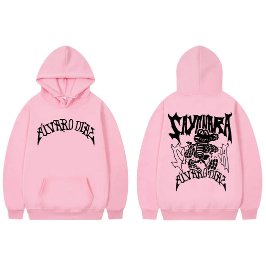 Alvaro Diaz Double Sided Hoodie – Pink
