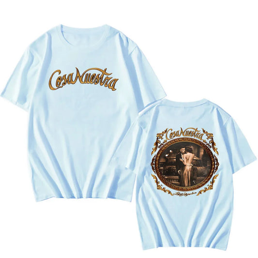 Rauw Alejandro T-Shirt – Cosa Nuestra Light Blue