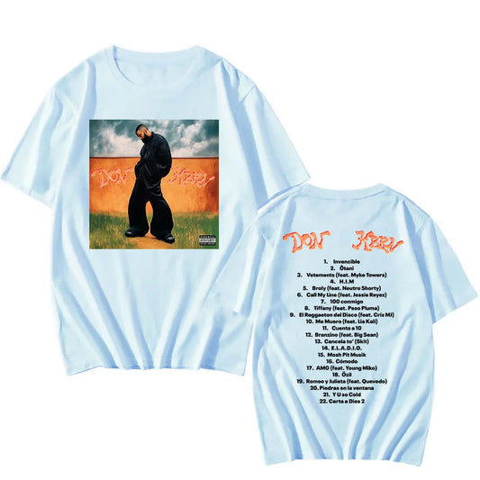 Blue DON KBRN T-Shirts – Singer Eladio Carrión