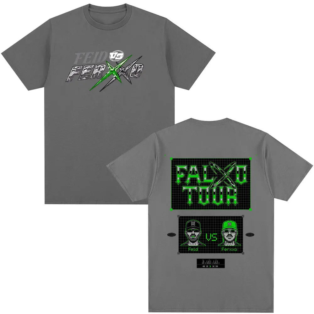 Feid EL GREEN PRINT: La Saga PALXO TOUR FEID VS FERXXO T-Shirt