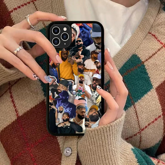 Eladio Carrión Multicolor Collage iPhone Case