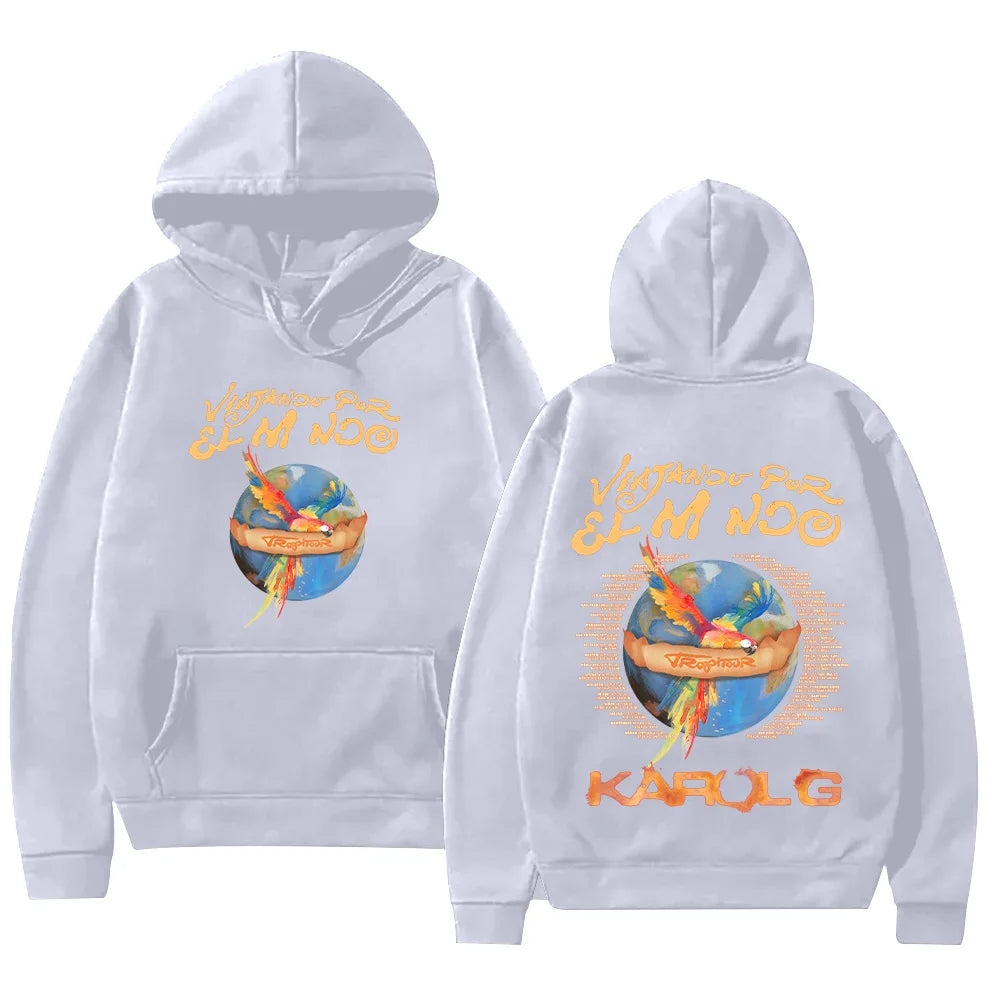 Karol G Tropitour Hoodie - White