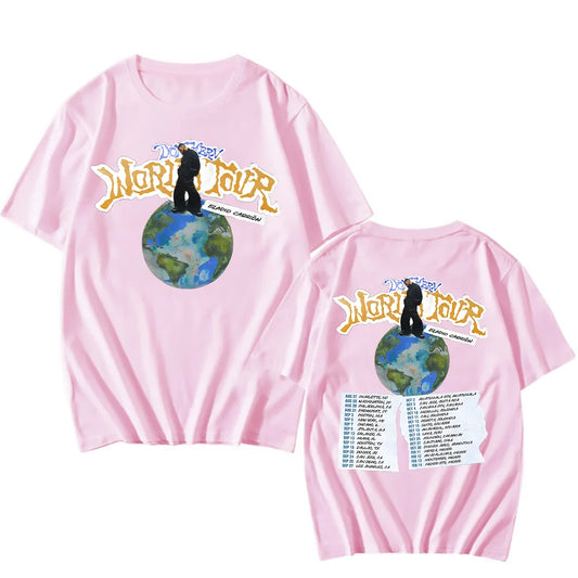 Eladio Carrión DON KBRN World Tour 2025 T-Shirt – Pink