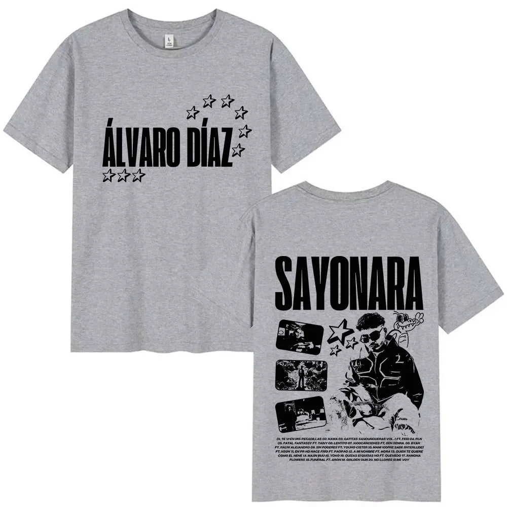 Alvaro Diaz Sayonara Tour T-Shirt – Gray