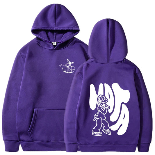Natanael Cano CORRIDOS TUMBADOS Hoodie - Purple