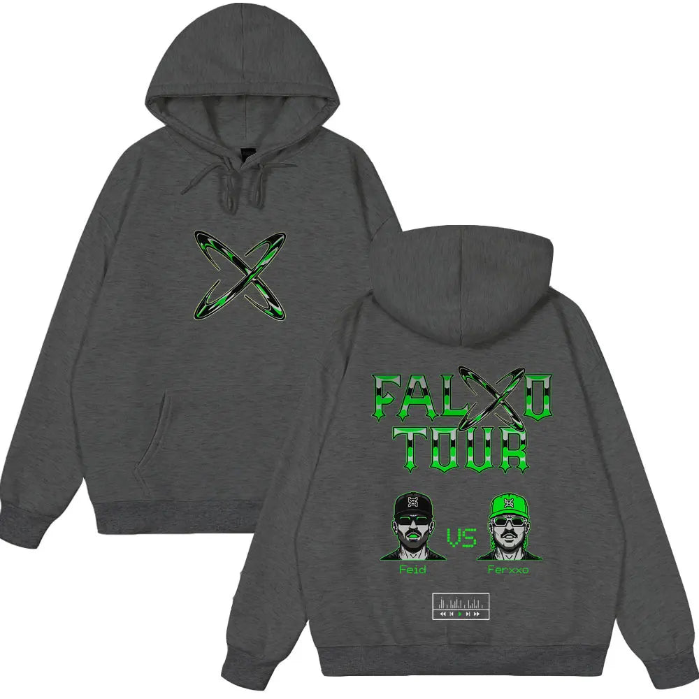 Feid EL GREEN PRINT: La Saga PALXO TOUR Hoodie