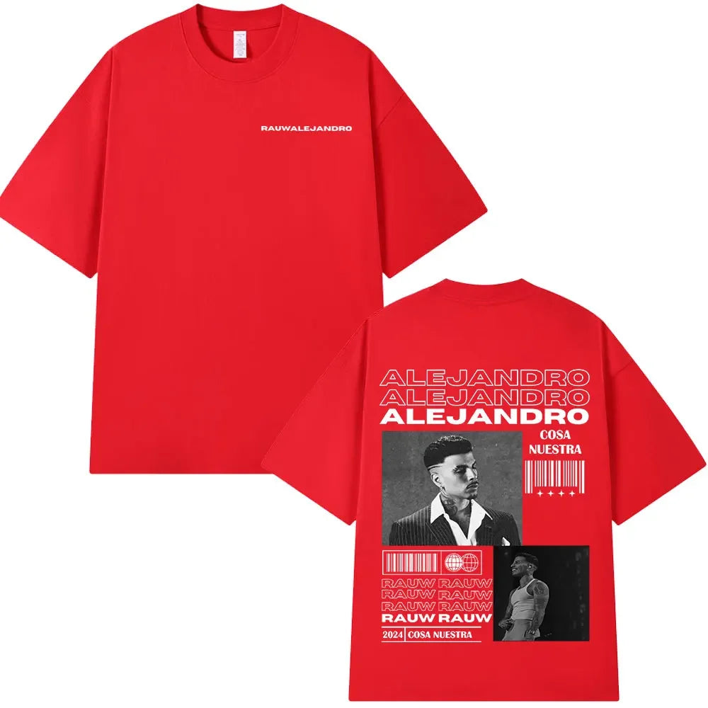 Rauw Alejandro Cosa Nuestra Black T-Shirt
